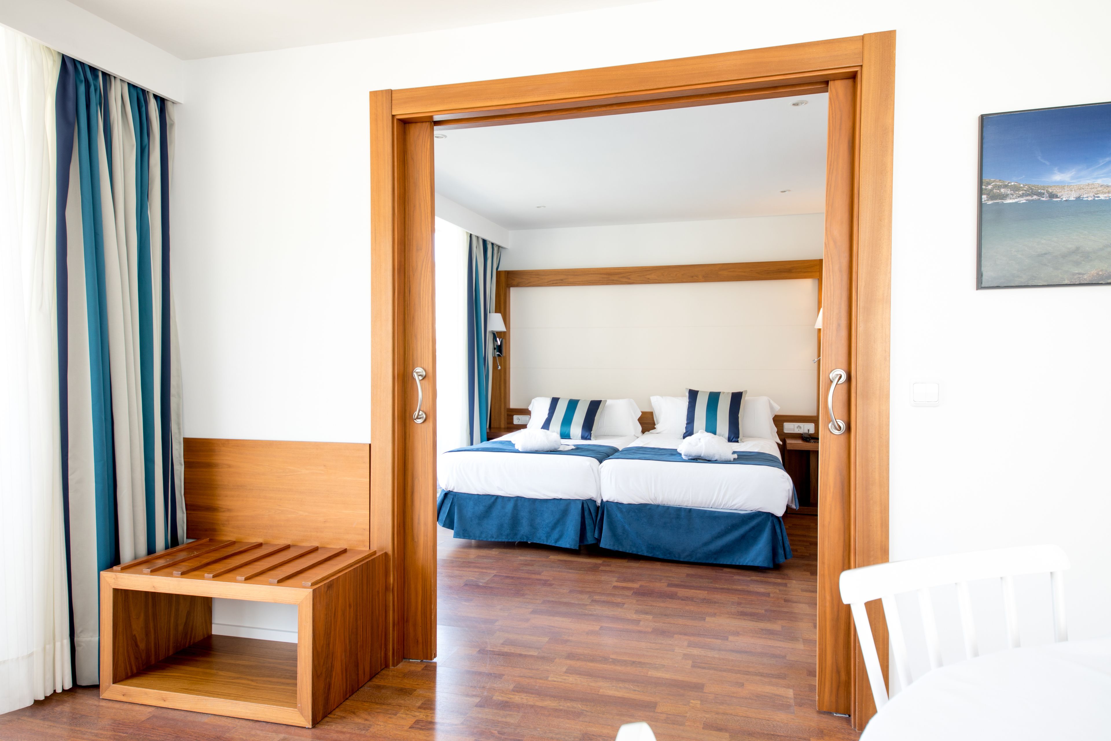 premium suite, terrace, partial ocean view | 1 bedroom, minibar, desk, blackout curtains