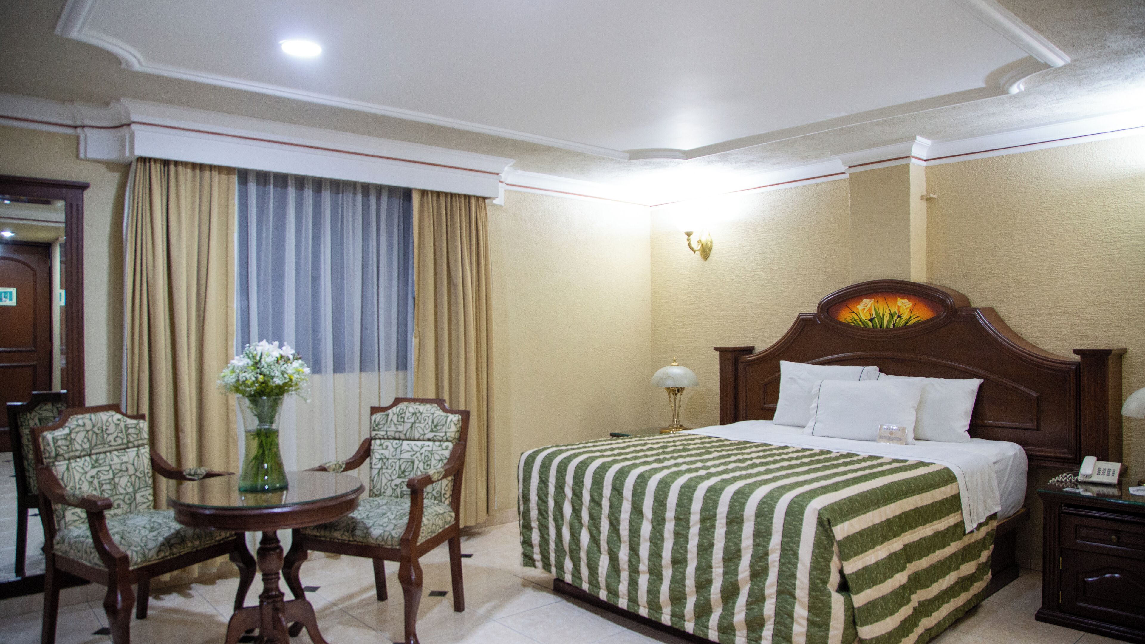 Habitación individual ejecutiva, para no fumadores | Caja de seguridad en la habitación y escritorio 