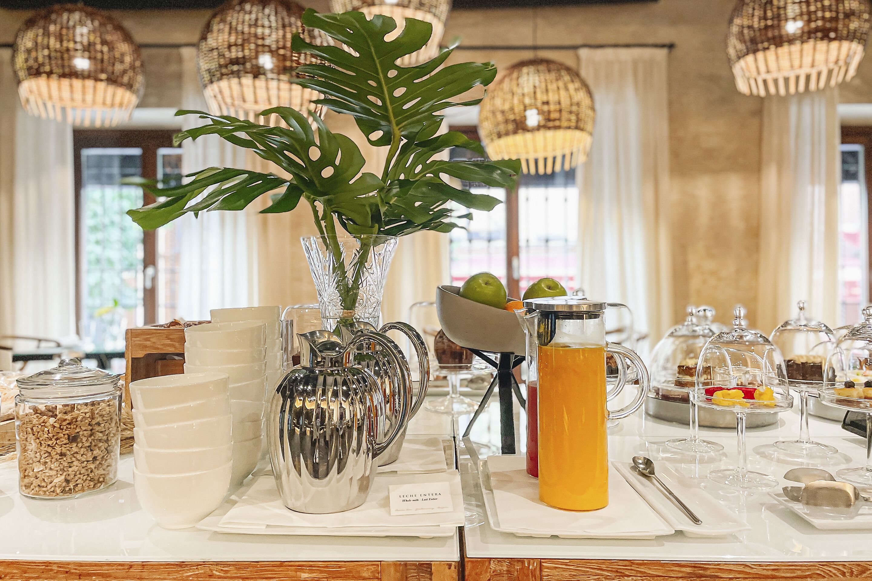 Se ofrece un desayuno a la carta (25 EUR por persona)