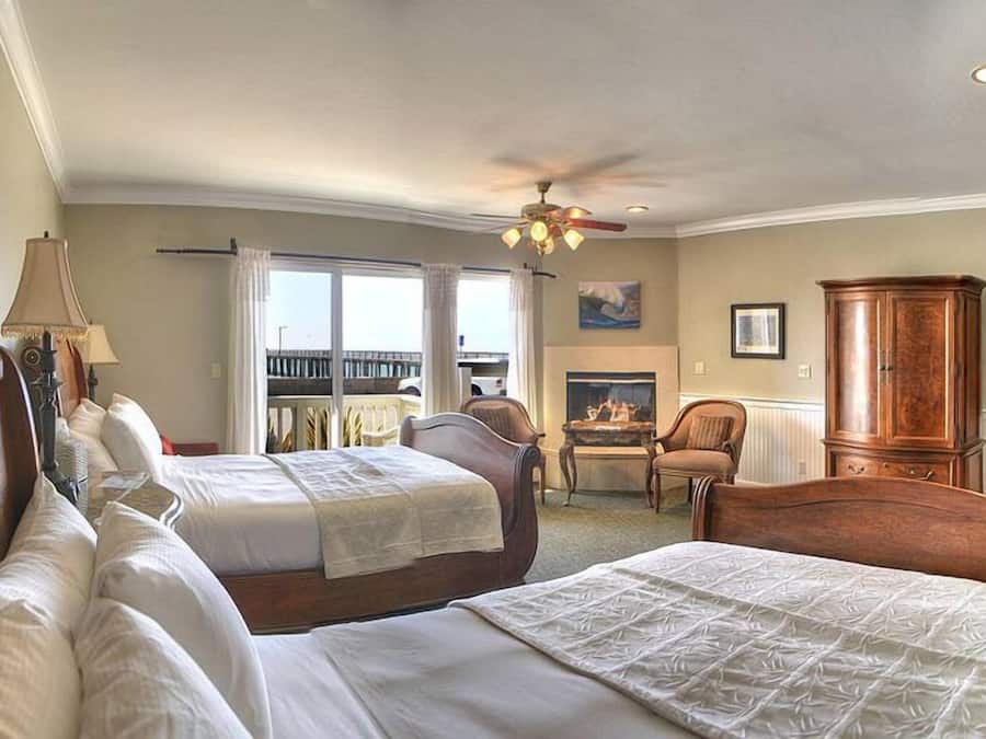 Hypo-allergenic bedding, individually decorated, individually furnished