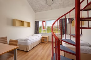 Desk, free WiFi, bed sheets, wheelchair access