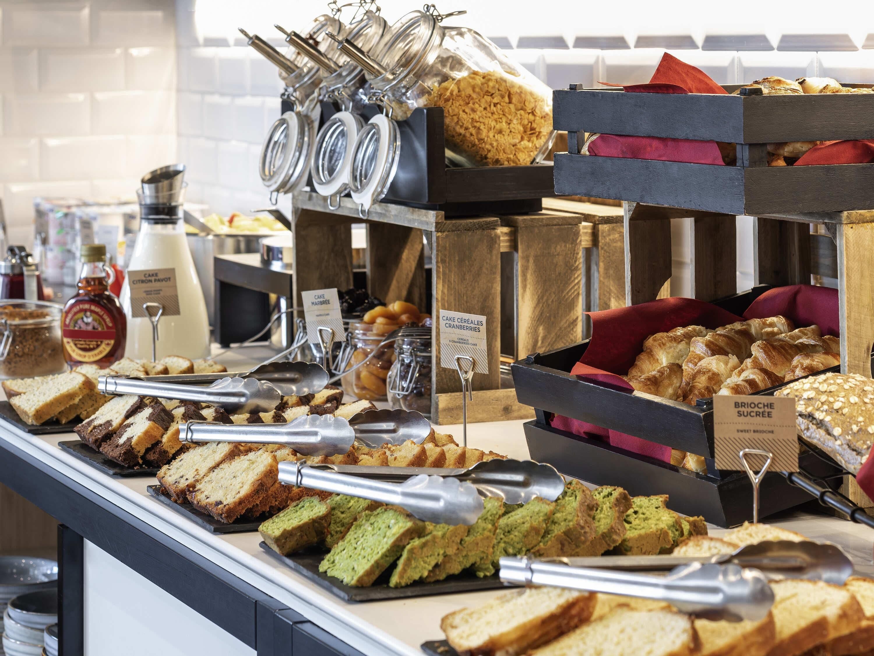 Morgenmadsbuffet hver dag mod et gebyr