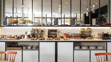 Daily buffet breakfast (EUR 16 per person)