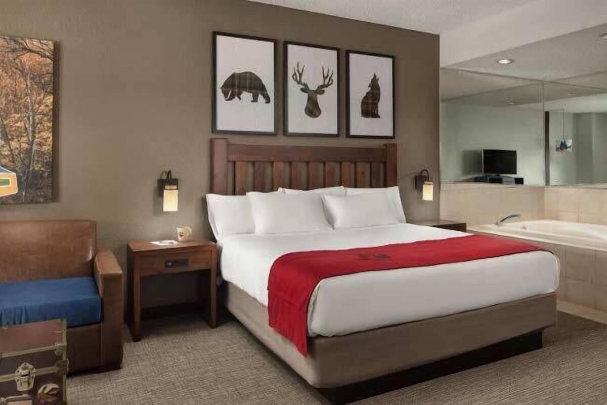 Suite (Whirlpool Suite - Water Park Included) | In-room safe, iron/ironing board, high-speed internet, alarm clocks