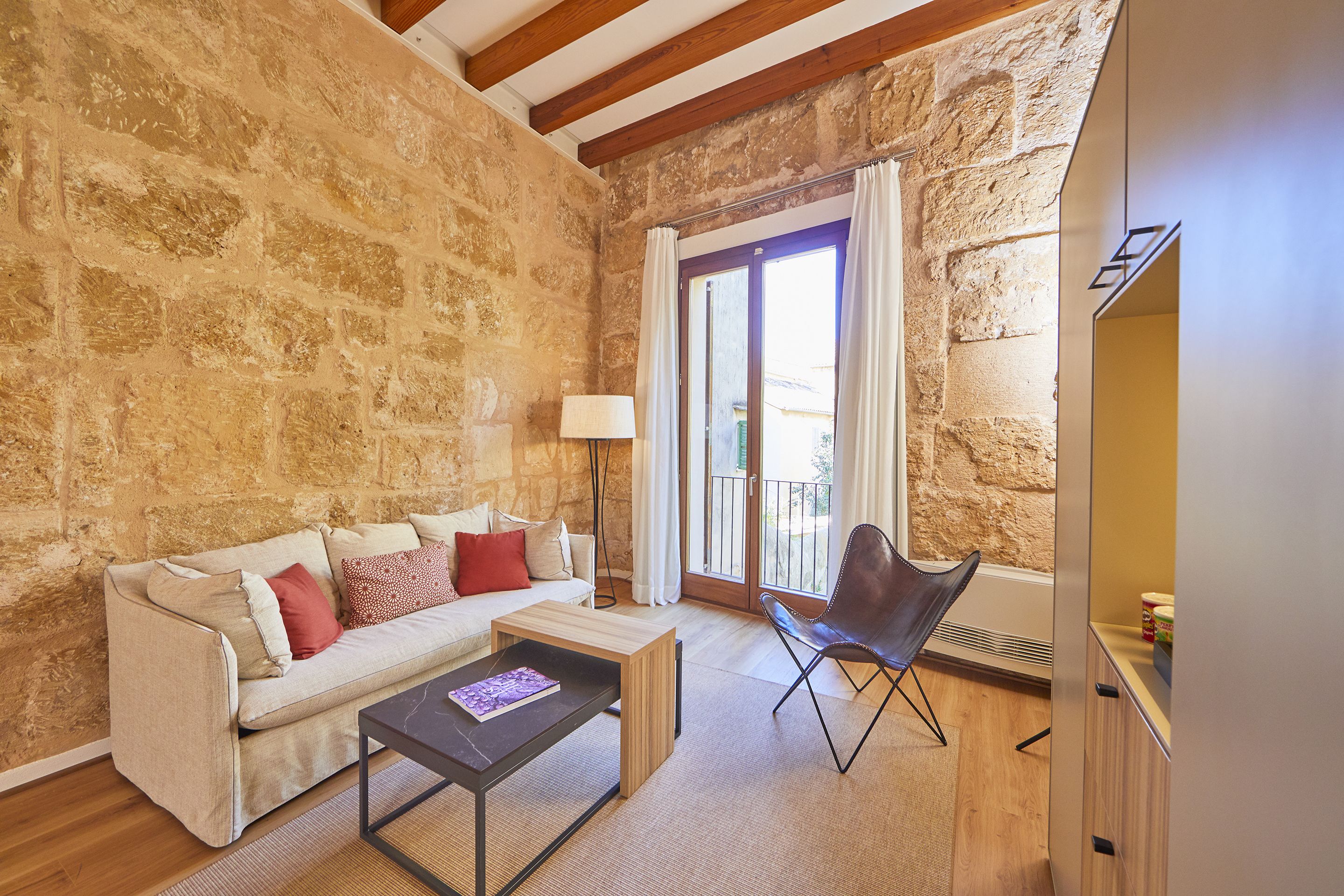 junior suite | living area | 37-inch smart tv with satellite channels