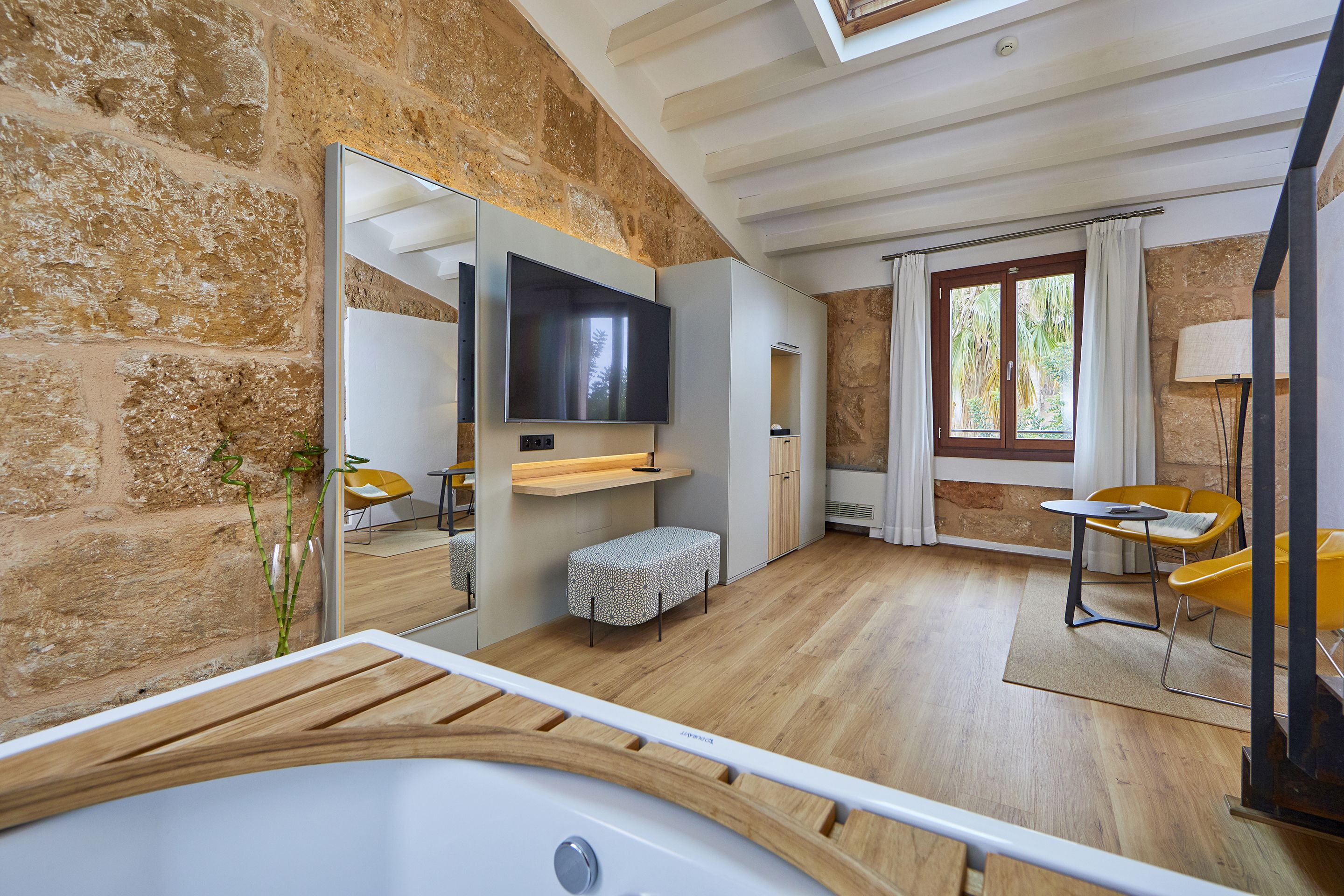 suite, garden view | 1 bedroom, minibar, in-room safe, blackout curtains