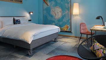 Large | Premium bedding, down comforters, minibar, in-room safe