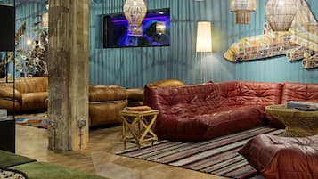 Sala de estar en el lobby