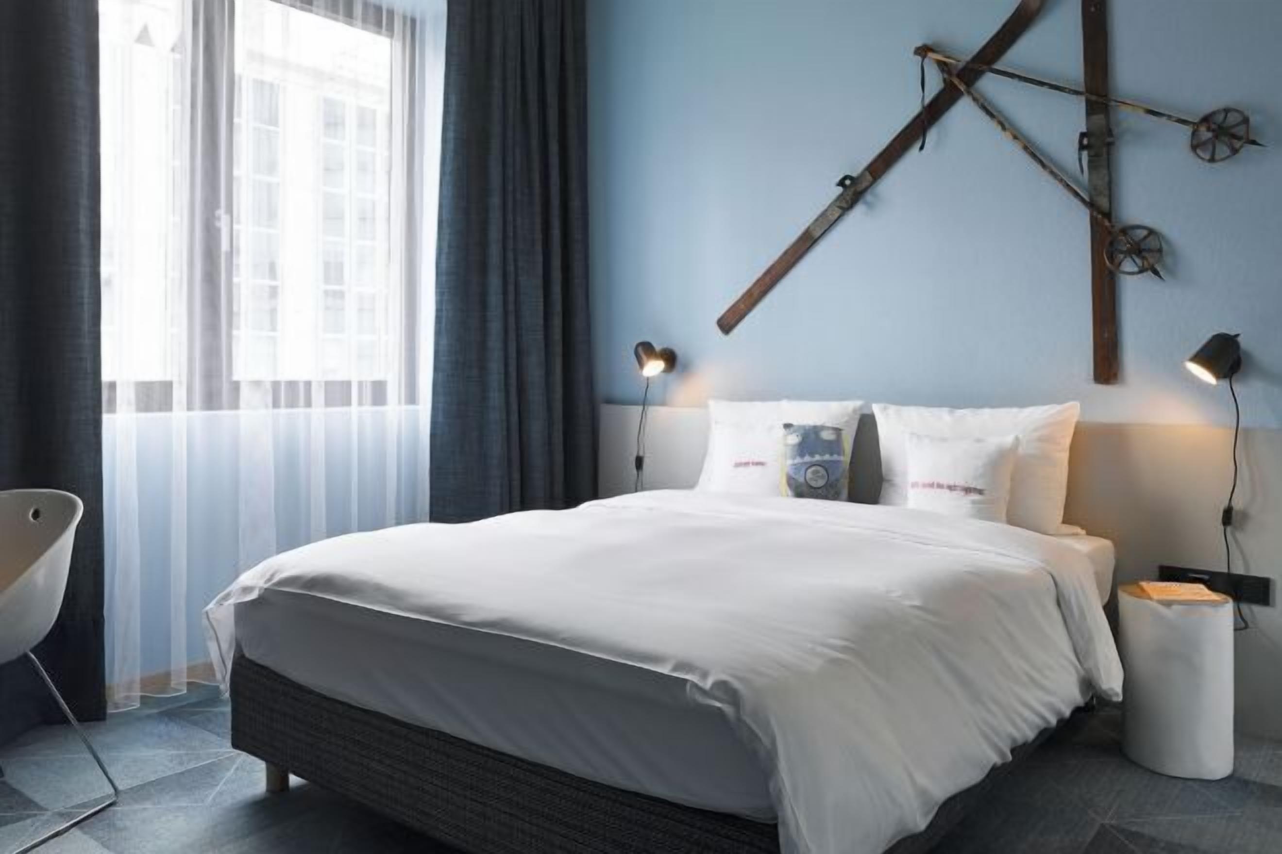 Premium bedding, down duvets, minibar, in-room safe