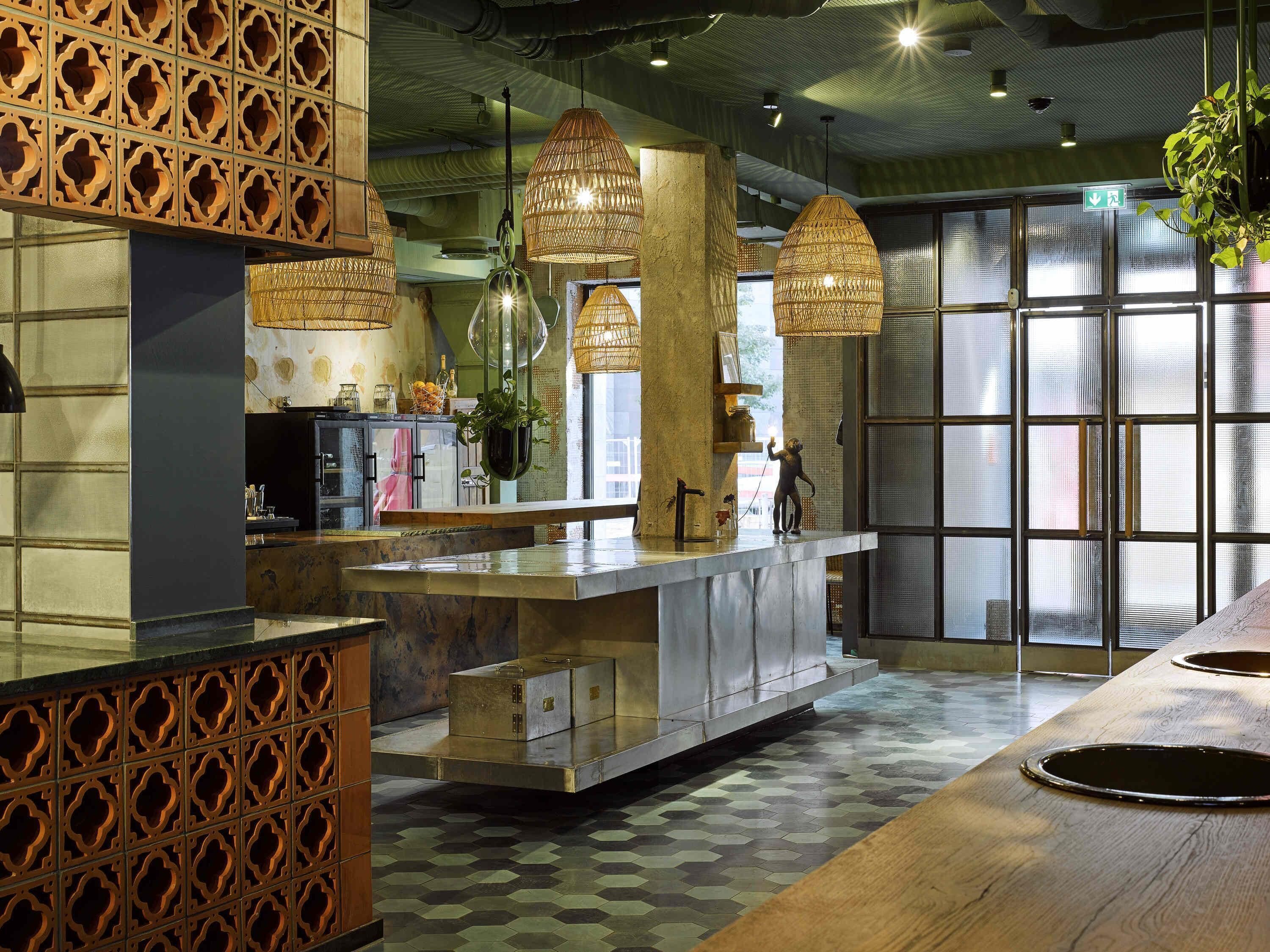 Frokost, lunsj og middag serveres