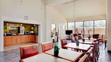 Free daily on-the-go breakfast