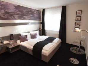 Good Morning Double Room | Blackout curtains, free cots/infant beds, free WiFi, bed sheets