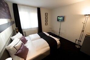 Blackout drapes, free cribs/infant beds, free WiFi, bed sheets