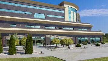 Voorkant van accommodatie