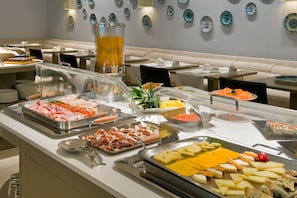 Daily buffet breakfast (EUR 15 per person)