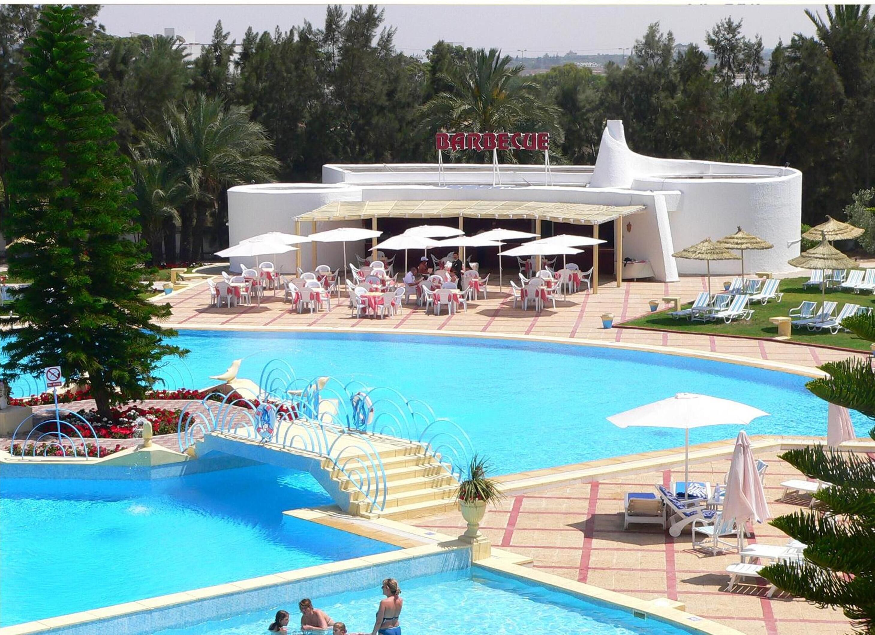 indoor pool, outdoor pool, pool loungers