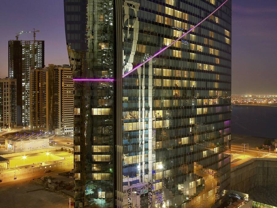 Front of property - evening/night