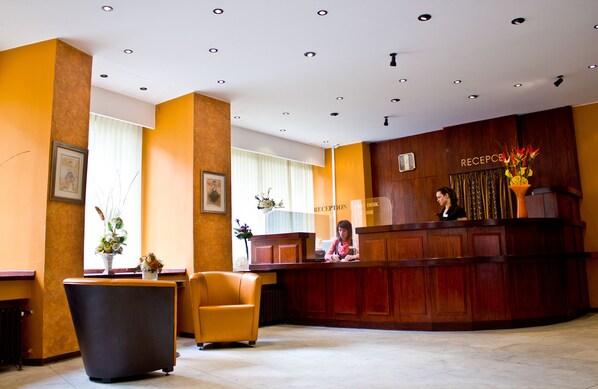 Sitzecke in der Lobby