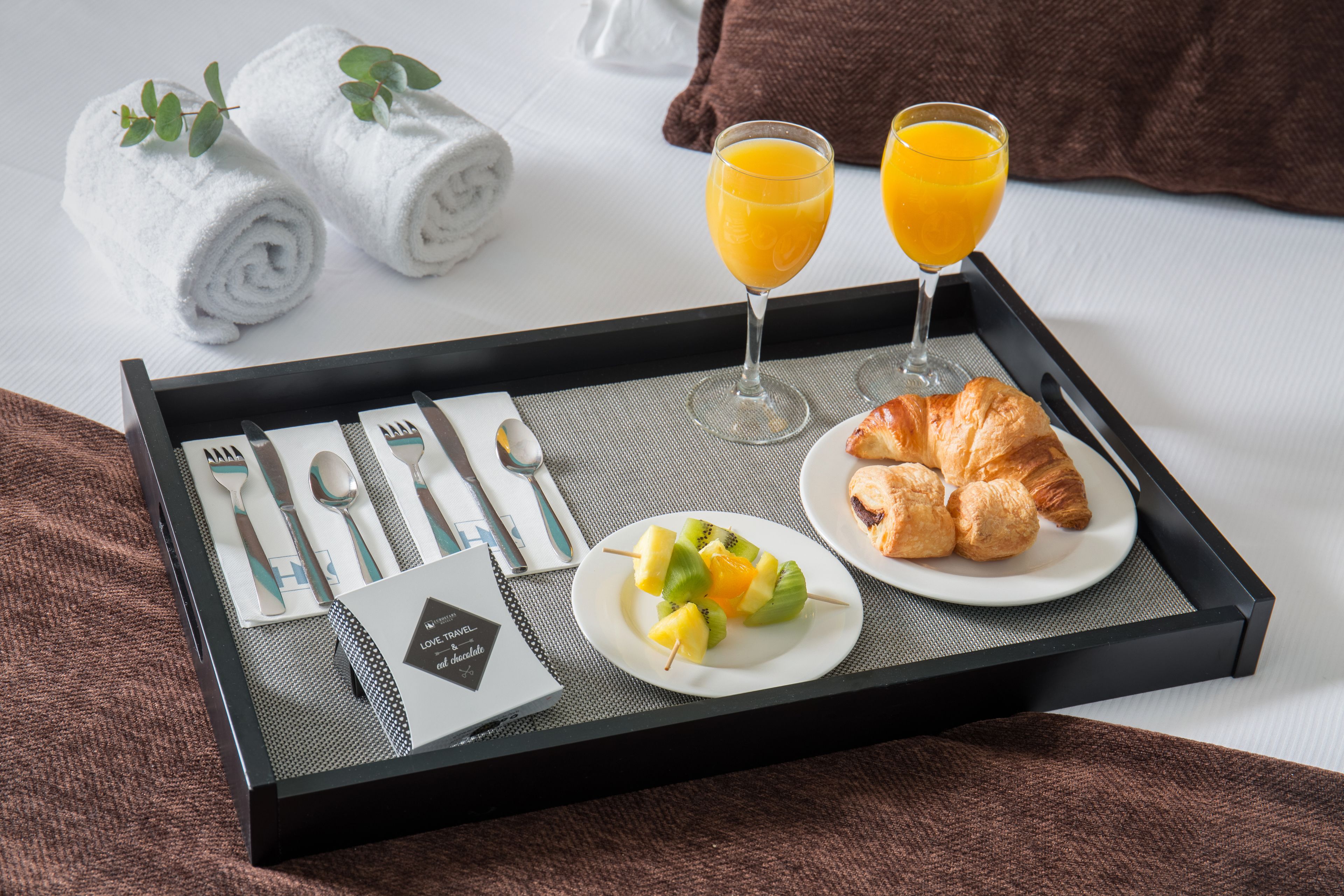 daily buffet breakfast (eur 13 per person)