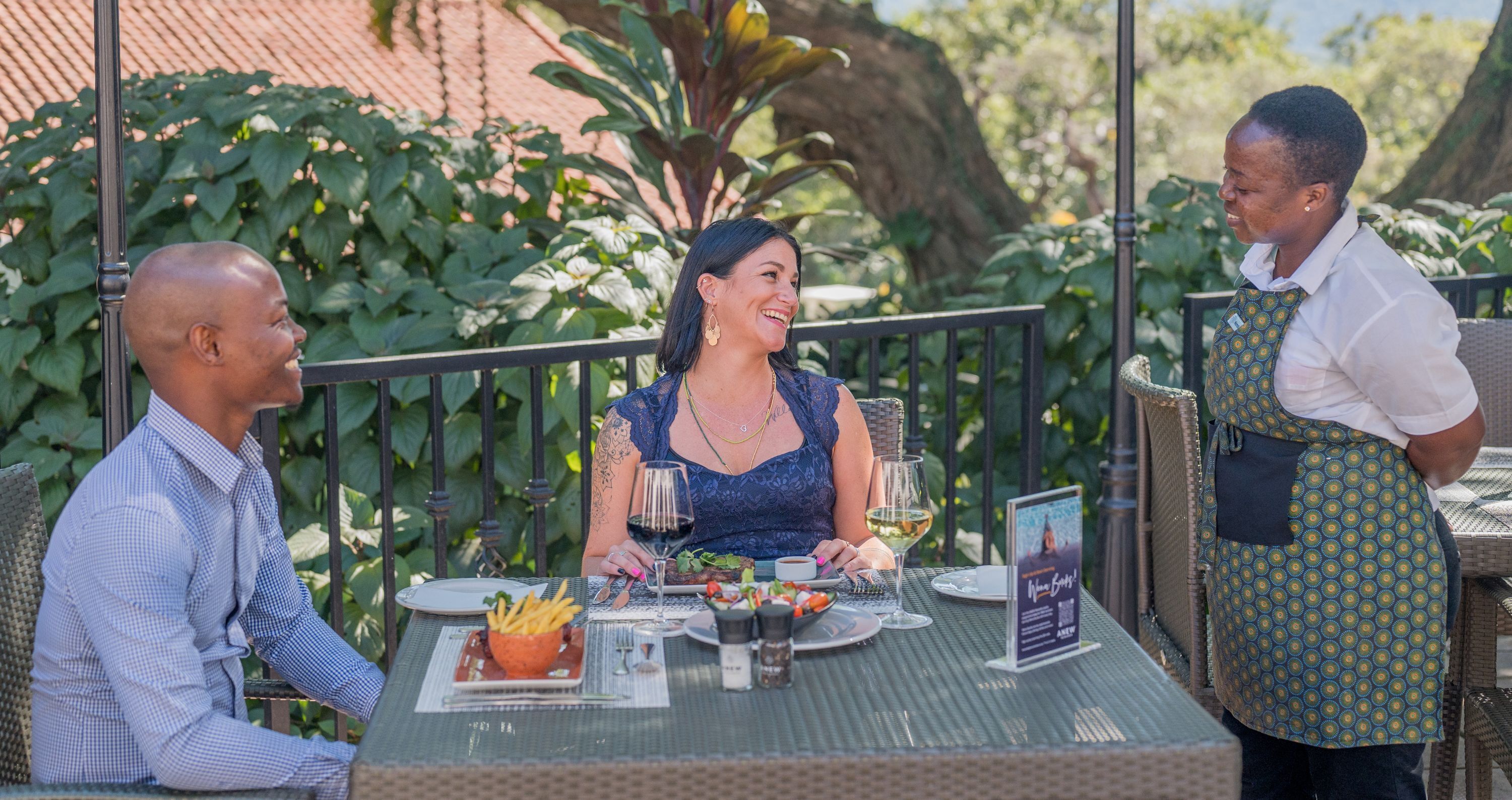 breakfast and dinner served