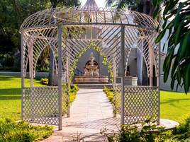 Área externa para casamento