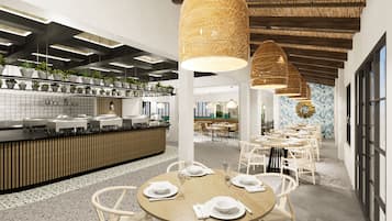Desayuno buffet todos los días (con cargo)