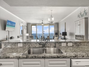 Condo, Multiple Beds, Balcony, Ocean View (#1131 - No Pets) | Private kitchen