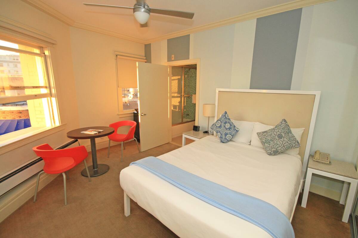 In-room safe, blackout drapes, iron/ironing board, cribs/infant beds