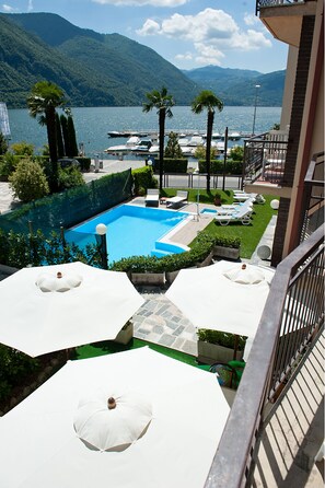 Uitzicht vanuit accommodatie