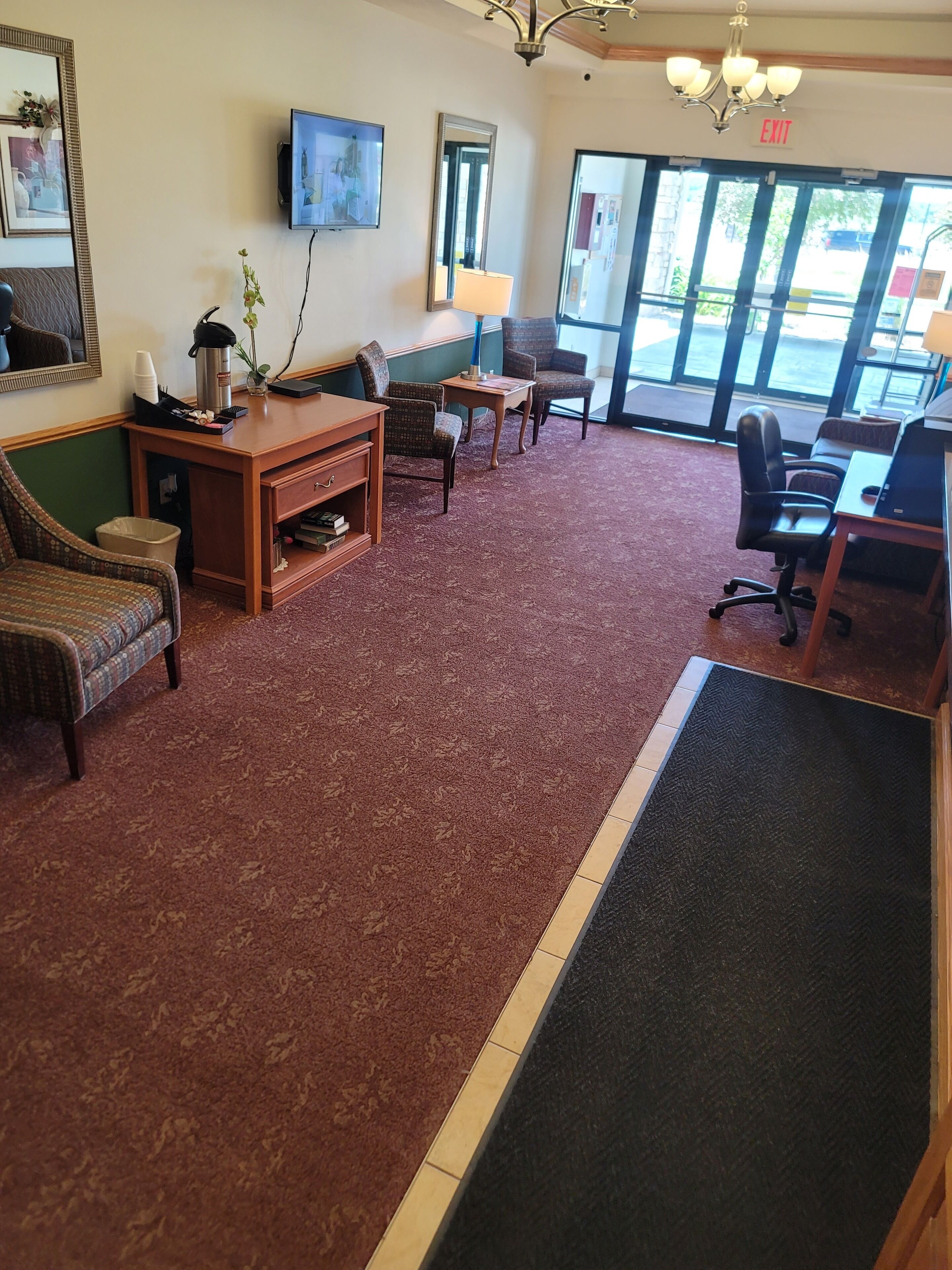 lobby sitting area