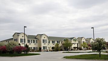 Façana frontal de l'allotjament