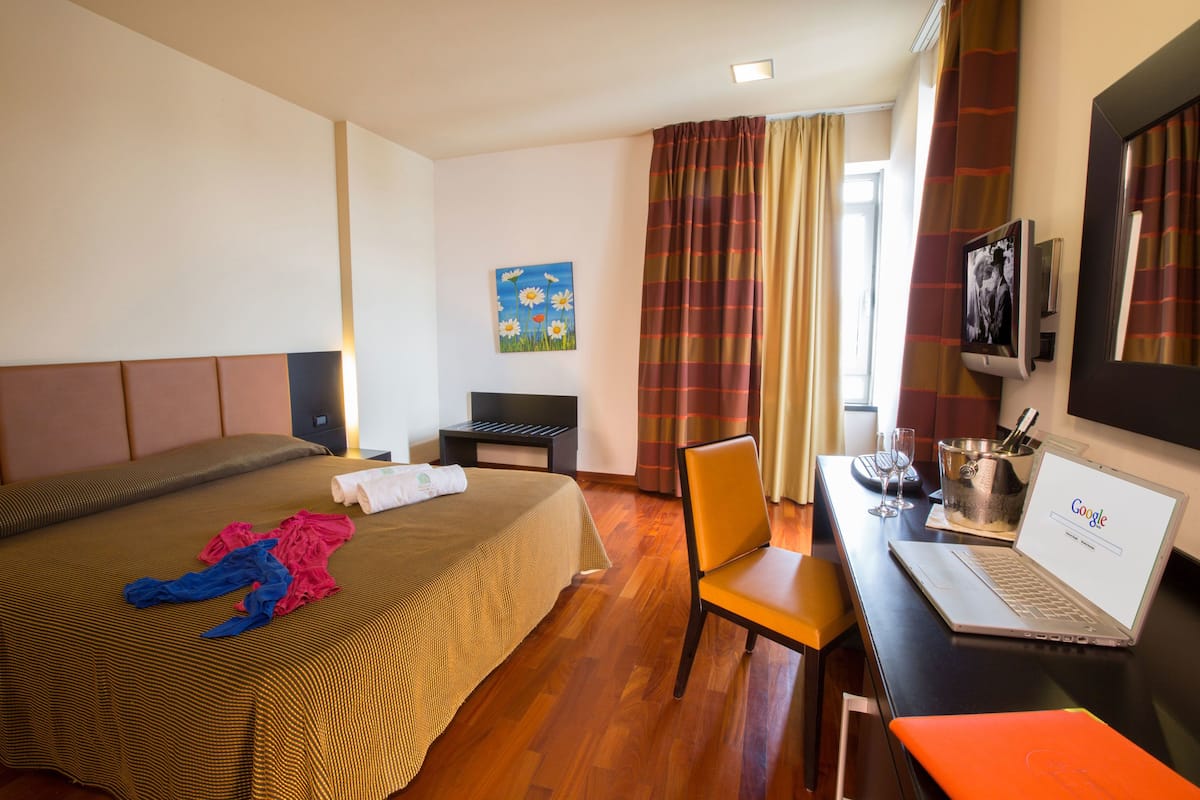 Standard Double Room | Frette Italian sheets, premium bedding, memory foam beds, minibar