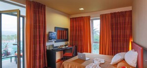 Superior Double Room, Hot Tub | View from room