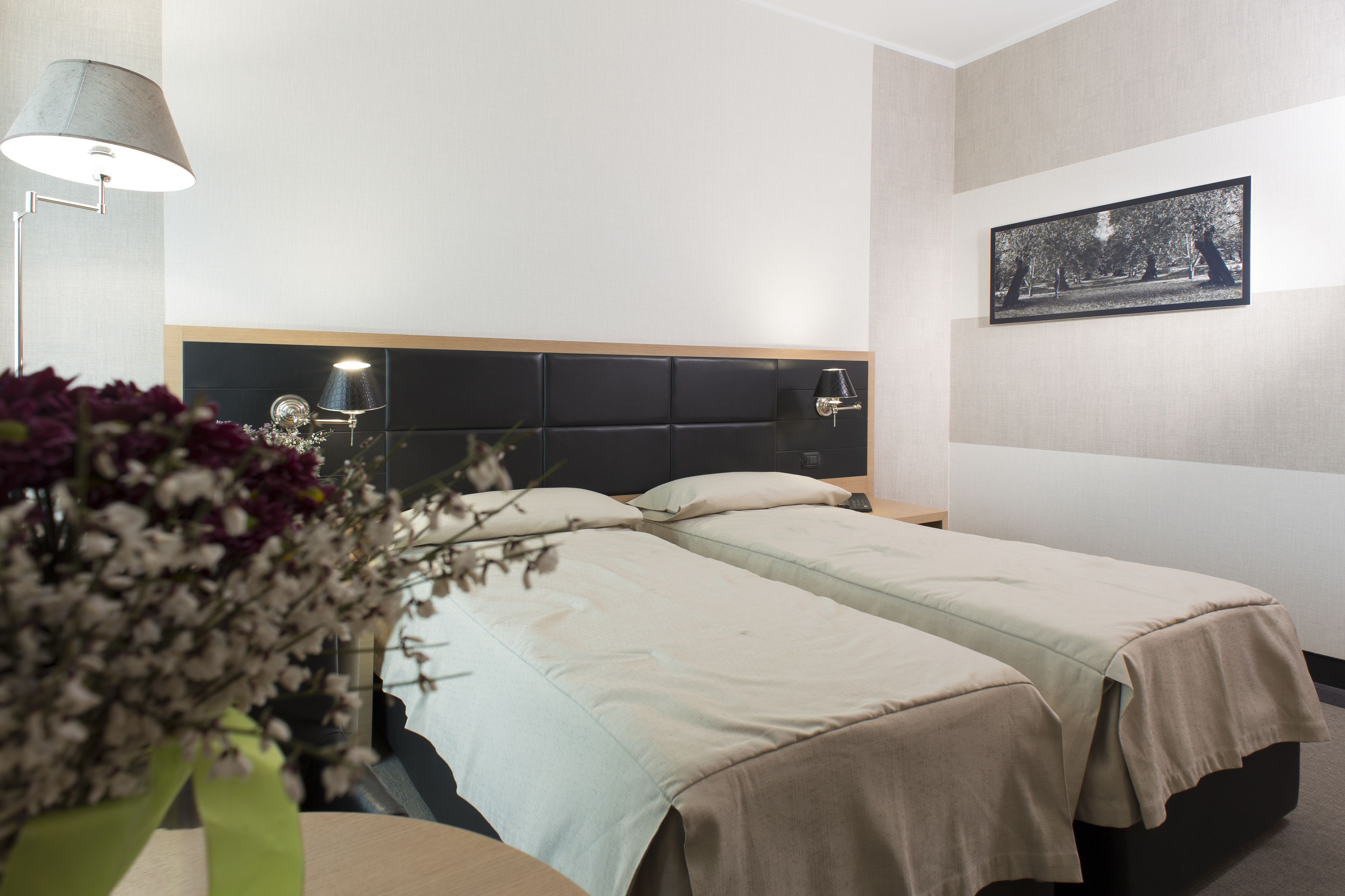 standard double room | down duvets, minibar, in-room safe, desk