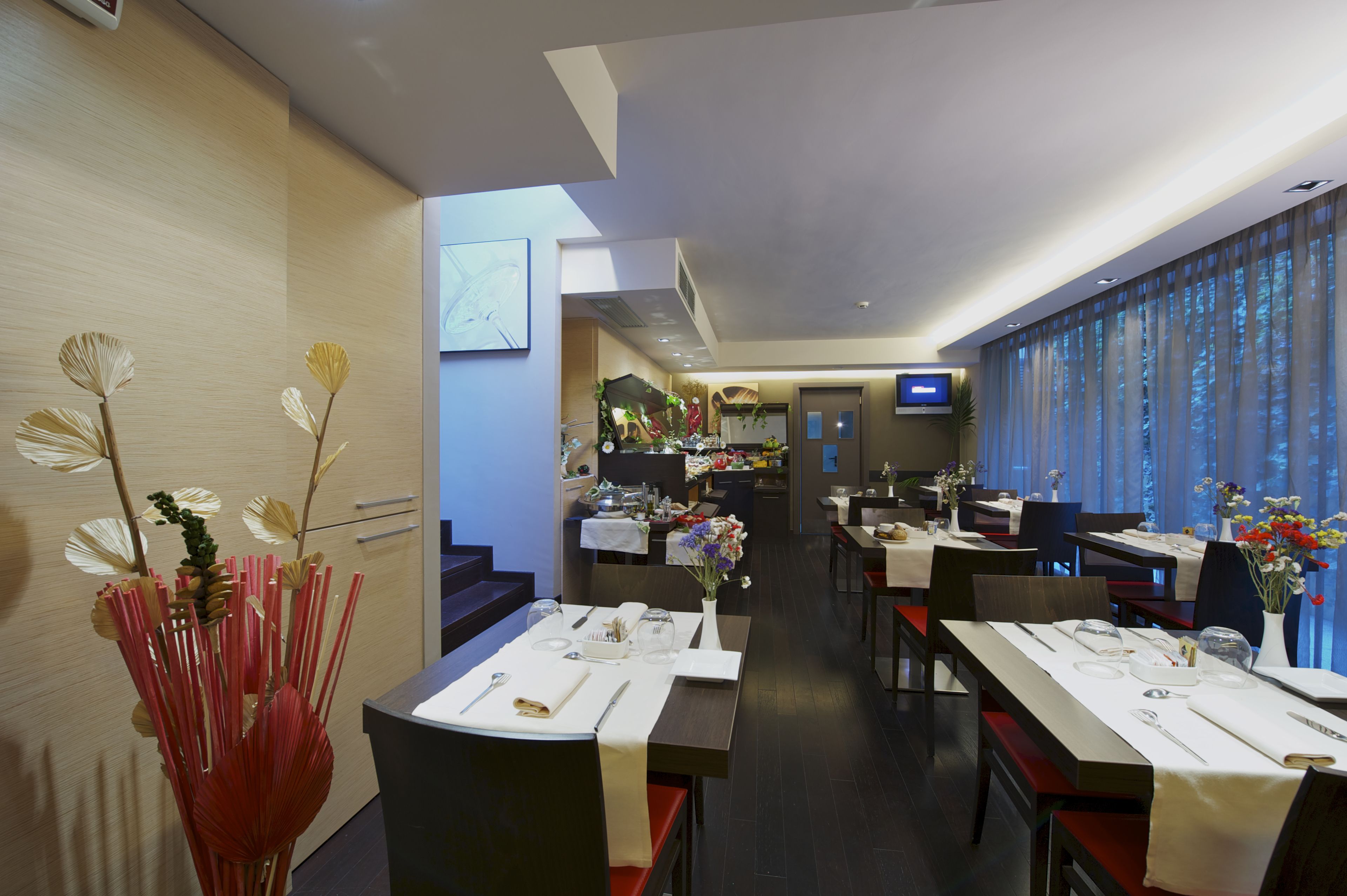 Dagelijks ontbijtbuffet (EUR 7 per persoon)