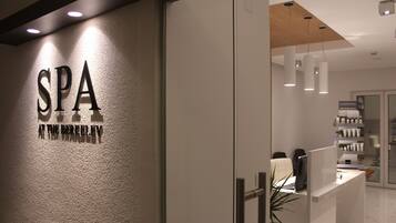 Welcome to the serene SPA at the Berkeley, where guests can unwind in a clean and setting.