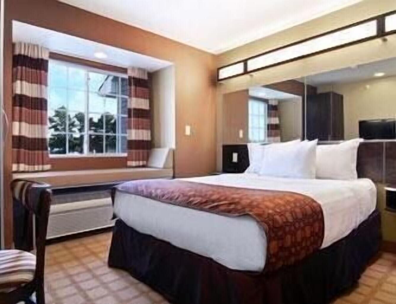 Premium bedding, down comforters, in-room safe, desk