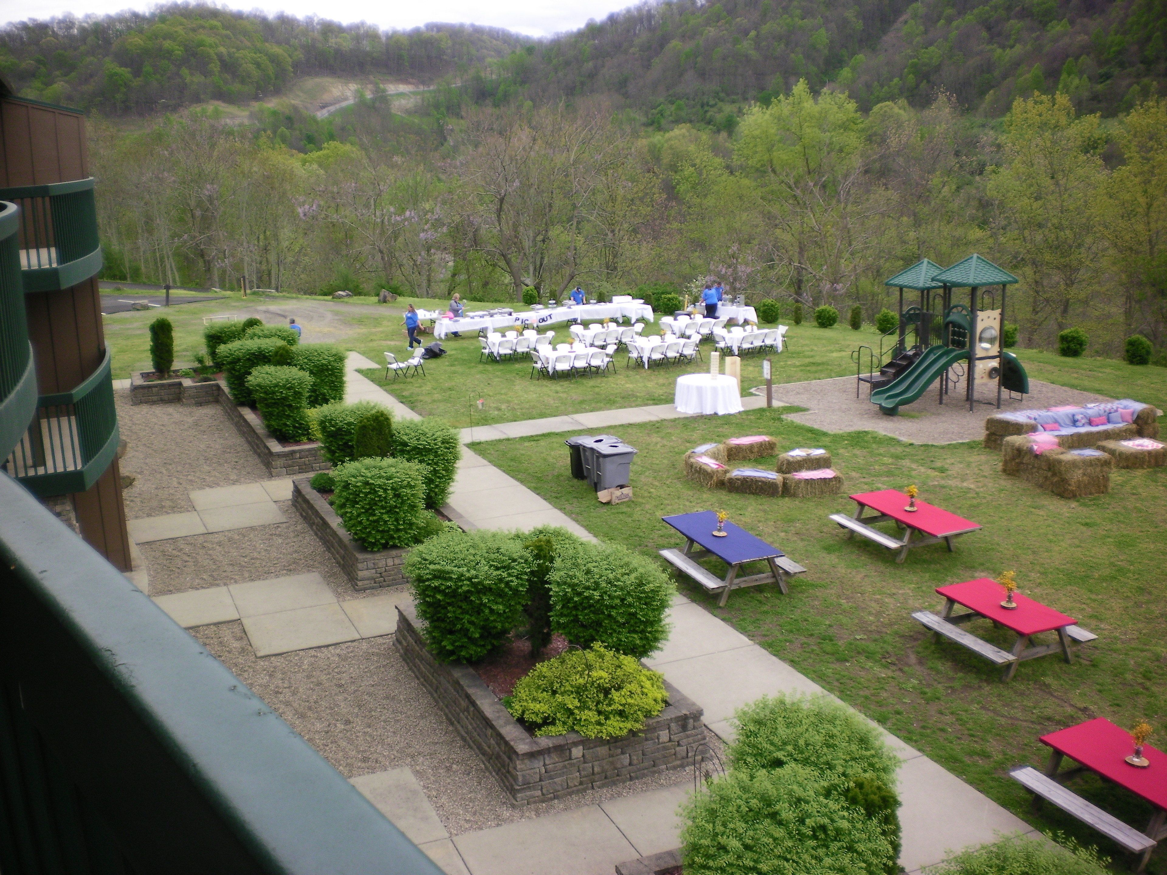 Children's play area - outdoor