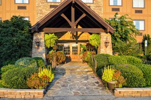 Front of property - evening/night