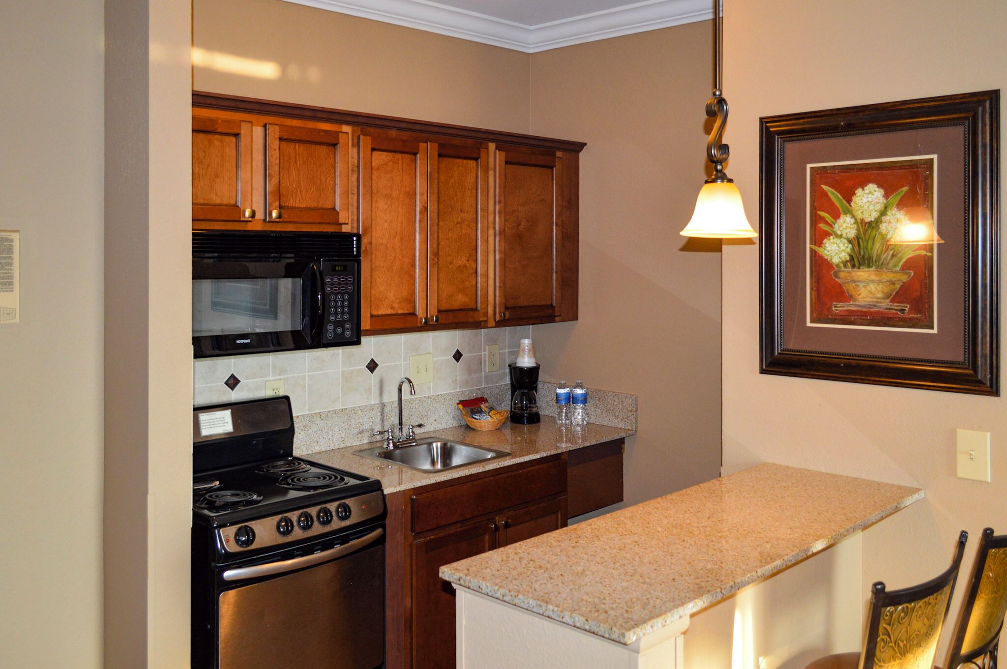 luxury suite, 1 king bed, kitchen (sleeper sofa) | private kitchen | coffee/tea maker