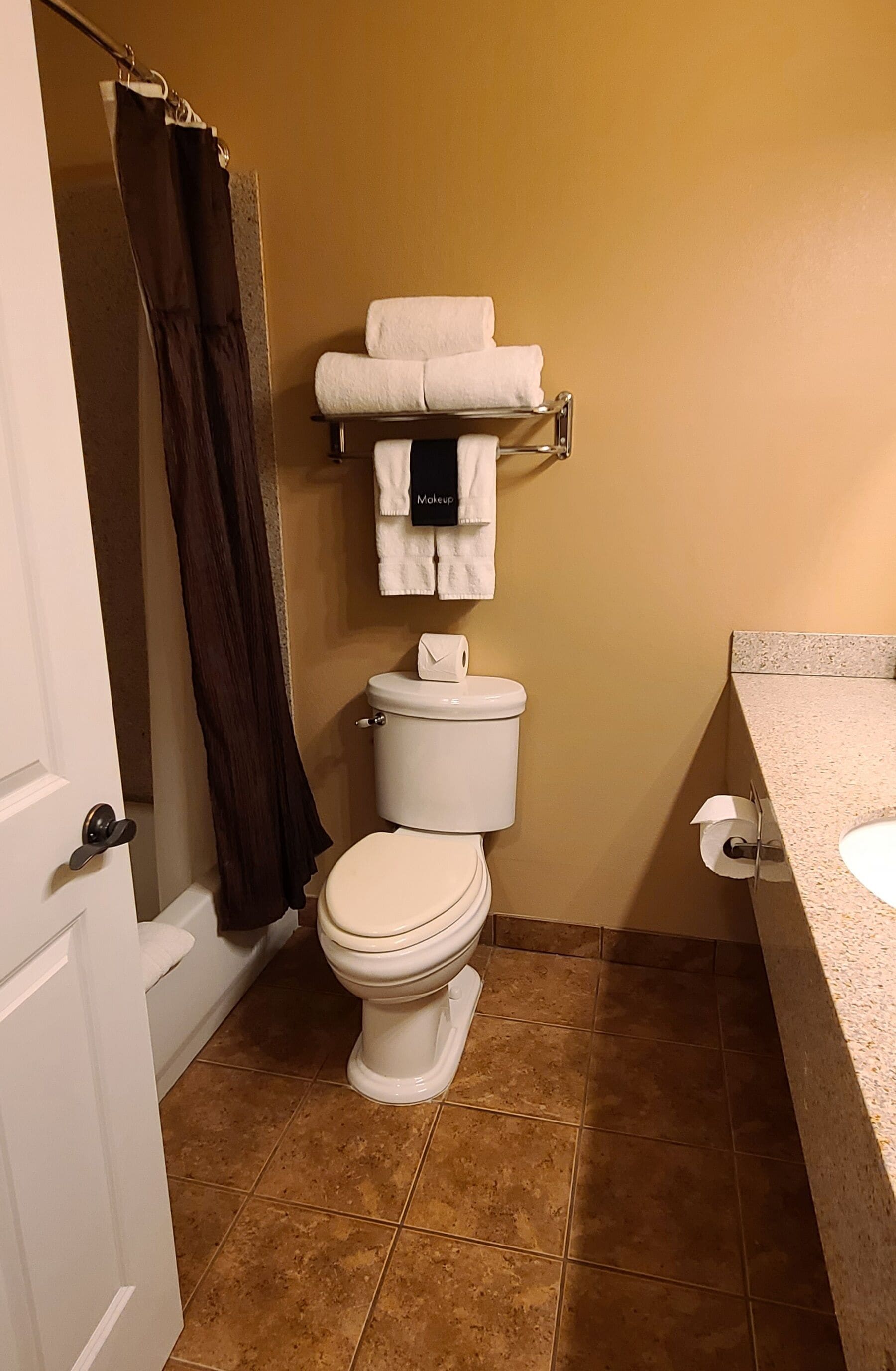 deluxe room, 1 double bed | bathroom | combined shower/bathtub, hair dryer, towels