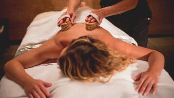 Lichaamsbehandelingen, aromatherapie, hotstone-massages