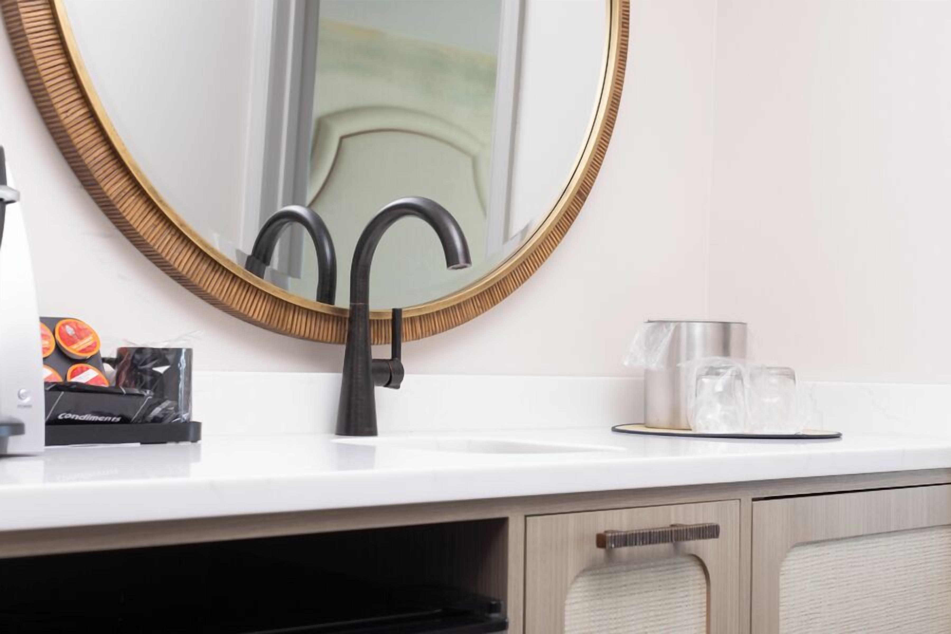 junior suite, 1 king bed with sofa bed, refrigerator & microwave, ocean view | 1 bedroom, premium bedding, in-room safe, blackout curtains