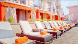 Sun deck - Ocean Club Hotel (Cape May)