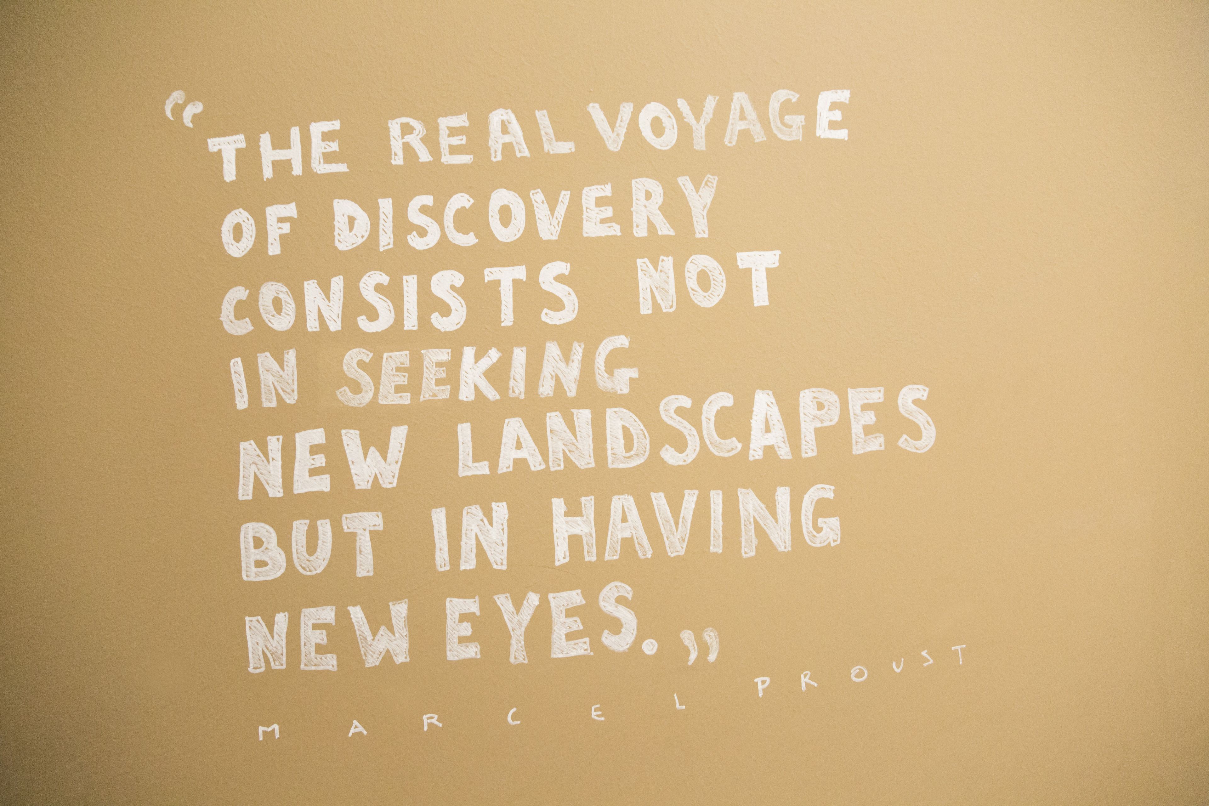 A quote on a plain background.