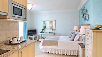 Biancheria da letto di alta qualità, minibar, una cassaforte in camera