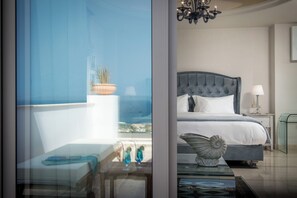 Luxury Suite with Outdoor Jetted Tub - Creta Blue Boutique Hotel (Hersonissos)