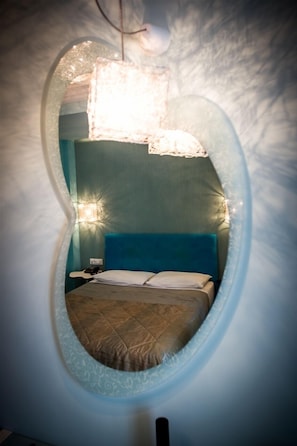 Superior Double Room, Balcony, Sea View | Egyptian cotton sheets, premium bedding, pillowtop beds, minibar - Amfitriti Palazzo (Nafplio)