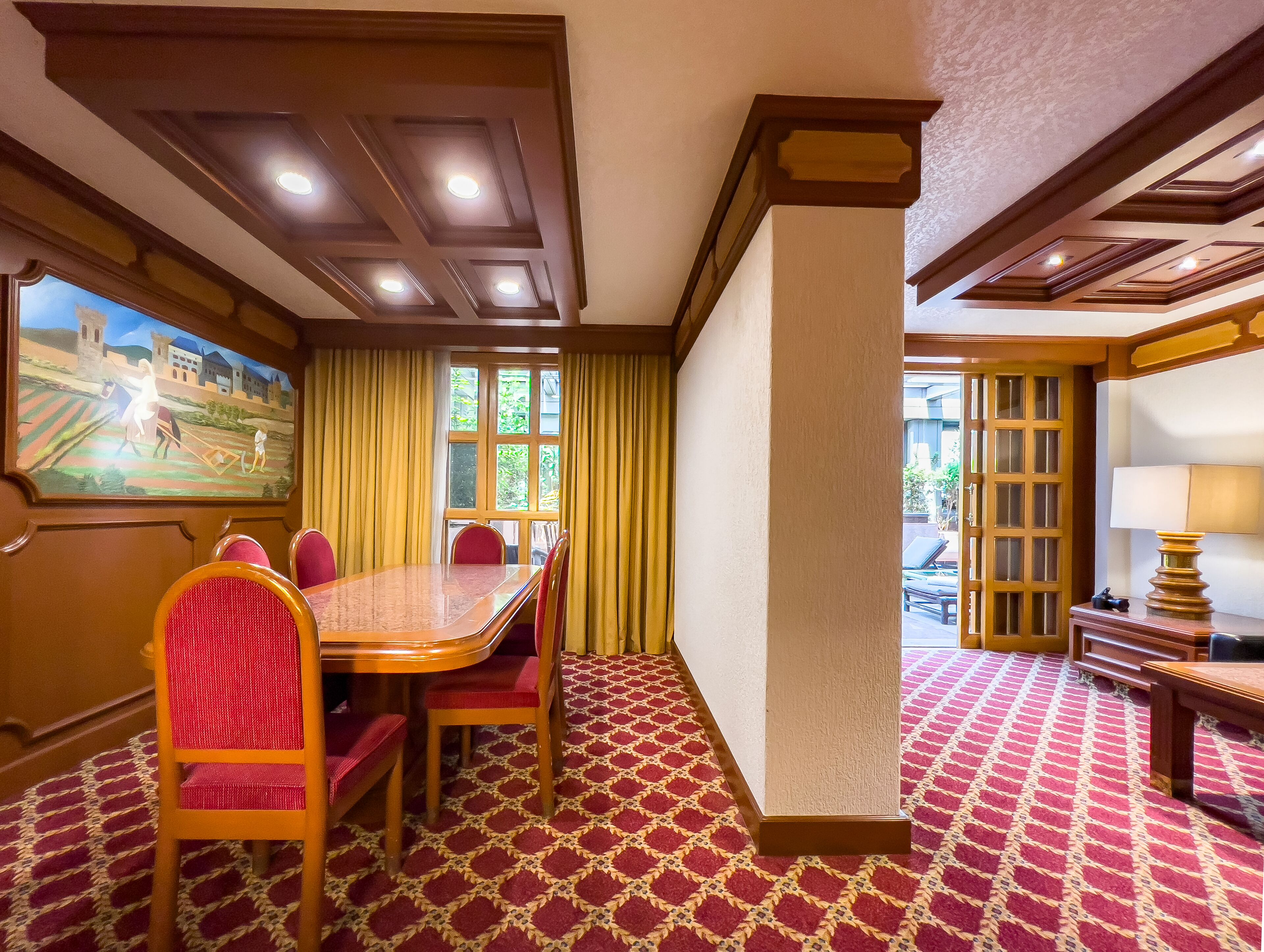 presidential suite | living area | tv