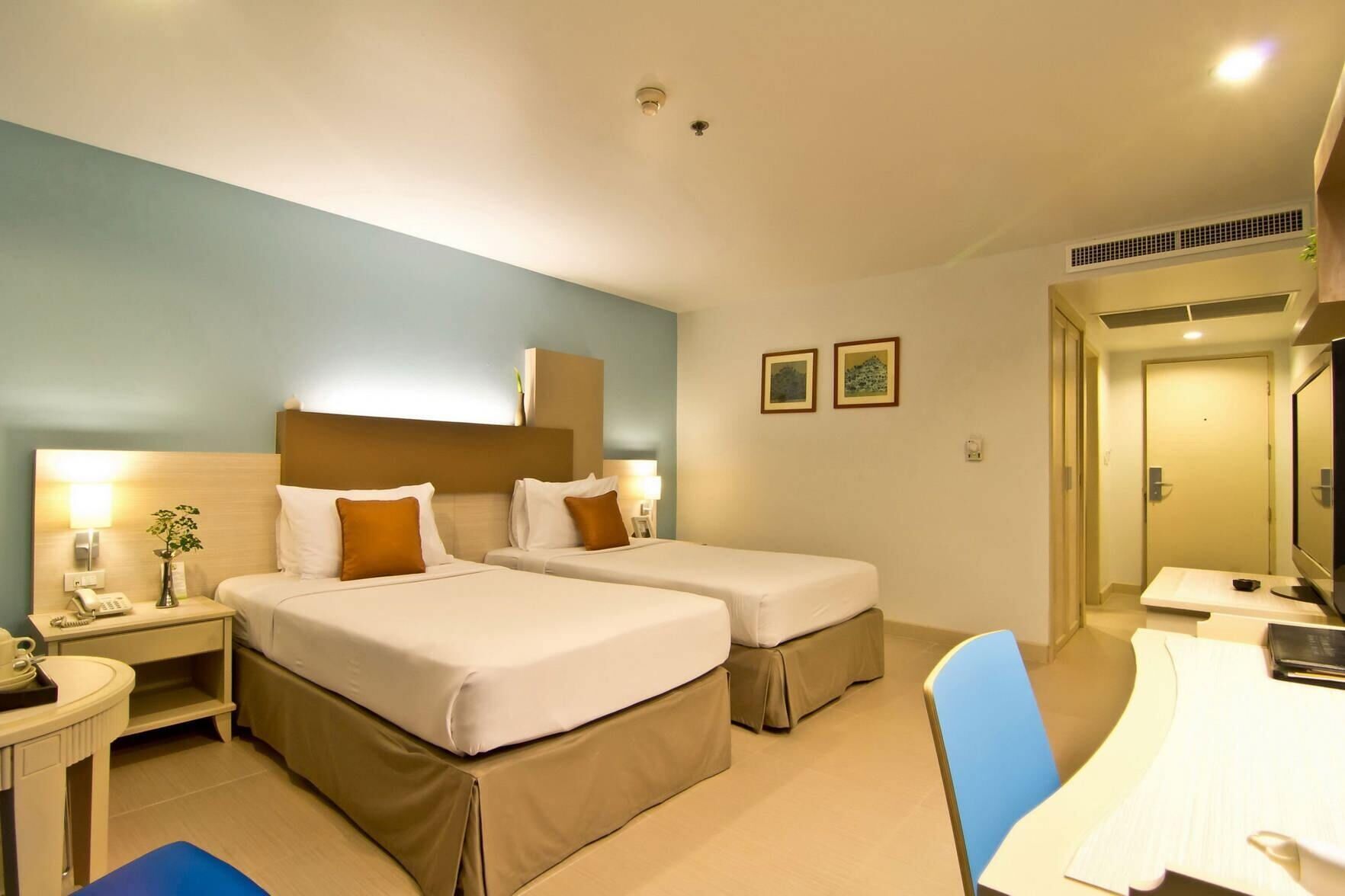 Pillowtop beds, minibar, in-room safe, individually decorated